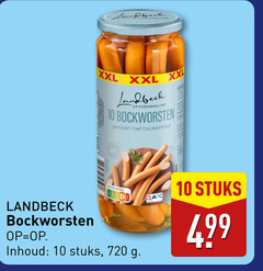  knakworsten 10 720 xxl spitzenqualitat xx bockworsten gerookt beukenhout nutri score inhoud stuks 