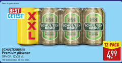  schultenbrau blikjes bier 12 18 20 alcohol best getest xxl premium pilsener traditioneel recept pack 