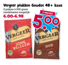  vergeer kaasplakken 2 200 goudse 48 kaas combineren fam holland jong belegen mild kilo oud gouda 