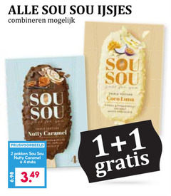  1 2 4 ijsjes combineren caramel pakken stuks coco luna 