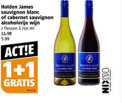  rode wijn witte 1 2 18 750 holden james sauvignon blanc cabernet alcoholvrije flessen ml 5.99 liter alcohol free roken drinken 
