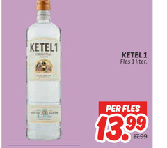  1 ketel1 ketel fles liter 