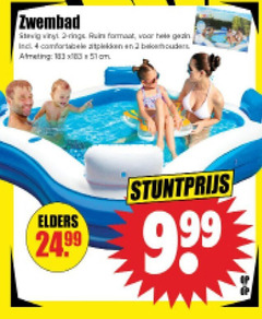  opblaasbaarzwembad 2 4 13 zwembad stevig vinyl rings ruins format gezin be elders 