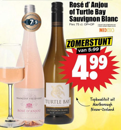  witte wijn rose 18 25 99 hamersma rosee turtle bay sauvignon blanc fles jaar legitimatie alcohol nix18 5.99 4 9 marlborough new zealand zeeland 