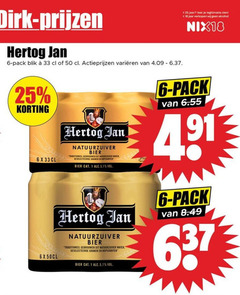  hertog jan blikjes bier 1 6 18 25 33 50 pack blik varieeren jaar legitimatie alcohol nix18 natuurzuiver traditioneel water granen hopsoorten 5 