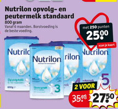  2 5 6 13 250 nutrilon opvolg peutermelk maanden borstvoeding voeding punten scan kaart opvolgmelk boog smell 