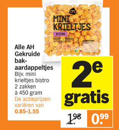  krieltjes aardappelproducten 2 450 gekruide bak aardappeltjes mini bistro zakken varieeren bakken min voorgegaard 