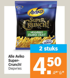  aviko patat 2 100 super originals franse friet crunch diepvries krokant stuks 45 