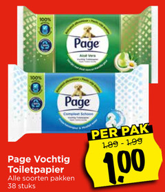  page vochtig toiletpapier 100 schoon soorten pakken stuks pak 1 00 