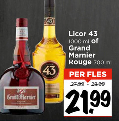  grand marnier licor 43 likeur 700 1000 ml rouge fles 99 