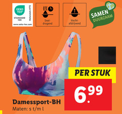  100 hohenstein standard drogend vocht afdrijvend duurzaam damessport bh maten l stuk 