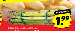  asperges 250 groene bundel 