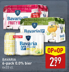  bavaria alcoholvrij bier 6 10 33 300 10000 akc 0.0 330ml mineraalwater jaar gezuiverd natuur eerst verfrissend alcohol fruitig lieshout fruity lemon line flavour ginger b pack 