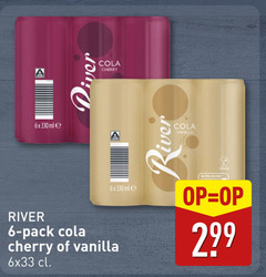  river cola 6 cherry ml pack vanilla nutri score 