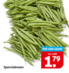 sperziebonen 500 