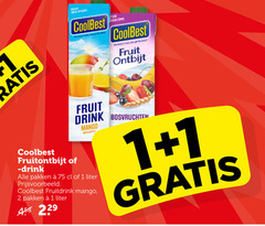  1 2 with twist dairy coolbest it cool you best zuivel fruit ontbijt fruitontbijt drink bosvruchten mango apple pakken liter fruitdrink 