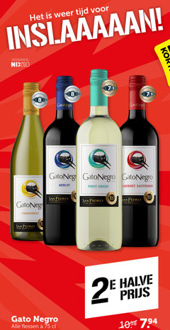  rode wijn witte 8 18 25 160 weer jaar legitimatie alcohol nix18 hamersma gato negro chardonnay san pedro merlot pinot grigio cabernet sauvignon flessen 2e halve 