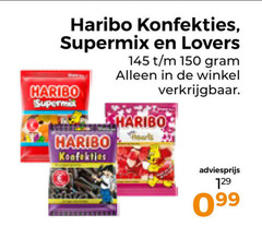  haribo snoep 150 supermix lovers 