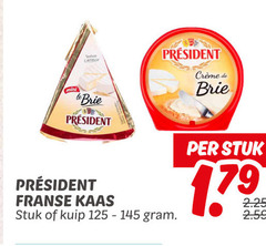 president brie texture mini le franse kaas stuk kuip 