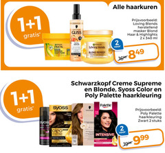  1 2 1998 fructis hair food syoss oled gliss total loving blond remedy haarkuren blends herstellend masker haar highlights ml schwarzkopf creme supreme blonde color poly palette haarkleuring paletle intensive zwart stuks 