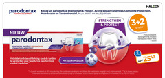  2 3 5 40 parodontax protect active repair tandvlees protection expert mondwater tandenborstel multipakken les tandpasta fresh mint stuks rond tanden versterken bescherming hyaluronzuur combinatie combinaties vermeld 2x poetsen trademarks owned by licensed to group companies nl pad 