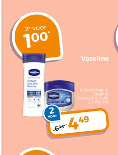  2 100 2e expert instant dry skin rescue vaseline original protecting jelly ml 