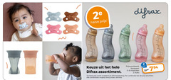  2 10 25 2e halve difrax assortiment fopspeen maanden stuks combinatie combinaties vermeld 