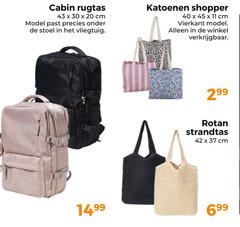  11 20 30 40 42 45 cabin rugtas cm model precies stoel vliegtuig katoenen shopper vierkant rotan strandtas 