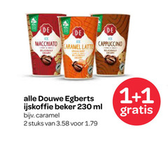  douwe egberts ijskoffie 1 2 ide ice macchiato caramel latte cappuccino beker ml stuks 