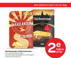  2 8 start dag maaslander zacht jong belegen old amsterdam voordeel plakset 50 pak stuks halve 
