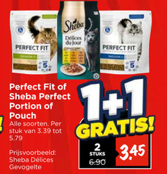 1 140 sheba fit senior du portion pouch soorten stuk gevogelte stuks 