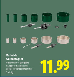  9 parkside gatenzaagset gangbare handboormachines accu delig 