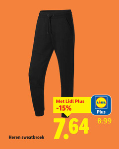  heren sweatbroek 