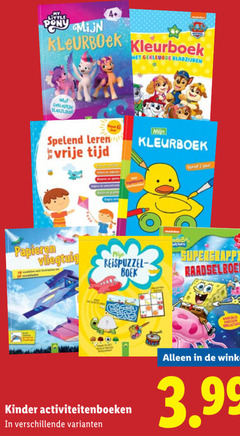  2 4 pony kleurboek bladzijden gekleurde spelend leren vrije jaar papieren vliegtuig boek kinder activiteitenboeken spelletjes 3.99 