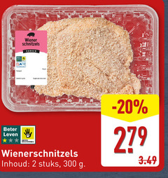  2 279 300 wiener schnitzels varken gewicht beter leven dieren bescherming wienerschnitzels inhoud stuks 