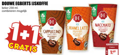  douwe egberts ijskoffie 1 2 40 beker ml combineren less ice cappuccino creamy caramel latte macchiato bekers 