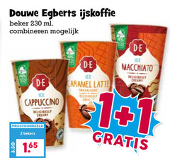  douwe egberts ijskoffie 1 2 beker ml combineren ice cappuccino creamy bekers caramel latte cell macchiato 