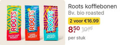 koffiebonen 2 roots dark roast medium bio roasted stuk 