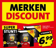  douwe egberts koffiecups 2 6 10 20 7751 merken discount super aluminium capsules espresso lungo original pak stuks pakken 
