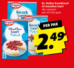  dr. oetker dr.oetker kwark taart naturel dr natur kwarktaart monchou pak bak 