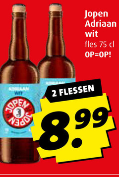  jopen speciaalbieren 2 wit open adriaan fles flessen 