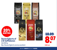  douwe egberts l or koffiebonen 6 10 20 500 meester brand espresso bonen joure excellent aroma rijk arabica mocca zak crema absolu classique intensity balanced smooth coffee beans branders rood evenwichtig rond makro fortissimo spicy exciting 
