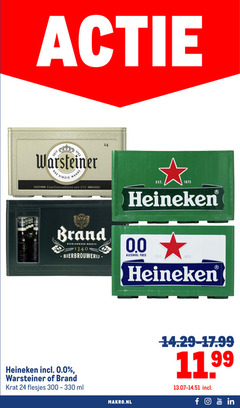  heineken brand 0.0 warsteiner krat bier 24 300 330 pilsener seit das einzig wahre familientradition wylre limburg neerlandsch bierbrouwerij ml alcohol free you tube 