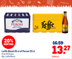  peroni leffe krat bier speciaalbieren 20 24 25 33 italiana originale qualita roma nastro azzurro belge belgisch abdijbier b blond blonde 