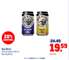  speciaalbieren 12 20 330 brewery river brewing 330ml co big folie blikjes ml bang coastal makro 