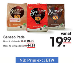  douwe egberts senseo koffiepads 4 10 25 36 mocca gourmet classic strong coffee pads doos stuks 