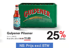  gulpener krat bier 24 25 30 gulp pilsner pilsener 