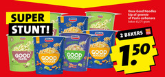  2 10 15 super unox carbonara good pasta kip noodles groente beker 65 bekers 7 50 