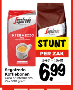  segafredo koffiebonen 500 intermezzo casa zak 6 99 