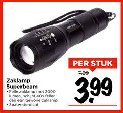  zaklamp lumen feller gewone spatwaterdicht stuk 3 99 